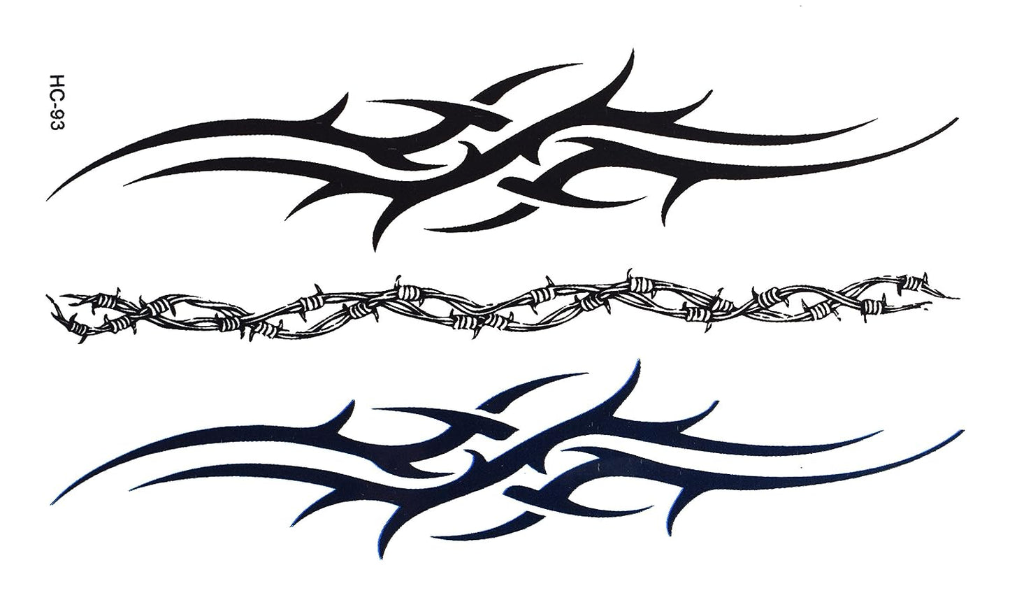 S.A.V.I 3D Temporary Tattoo Totem Design, 10.5X6Cm