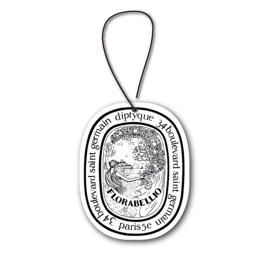 SAVIAURA Car Air Freshener - Aromatherapy Hanging Card Perfume Diffuser | Long-lasting Fragrance | Car Accessories (Apple Blossom)