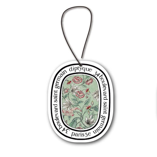 SAVIAURA Car Air Freshener - Aromatherapy Hanging Card Perfume Diffuser | Long-lasting Fragrance | Car Accessories (Gardenia)