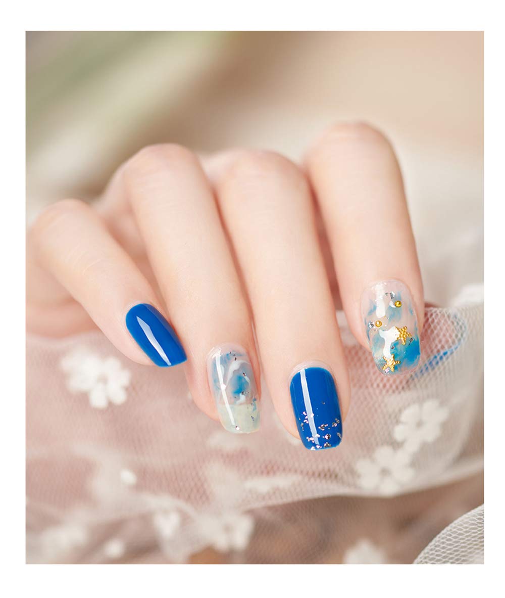 S.A.V.I 1PC. Palette 12 Styles DIY Nail Art Rose gold mixed Shapes Accessories For Manicure