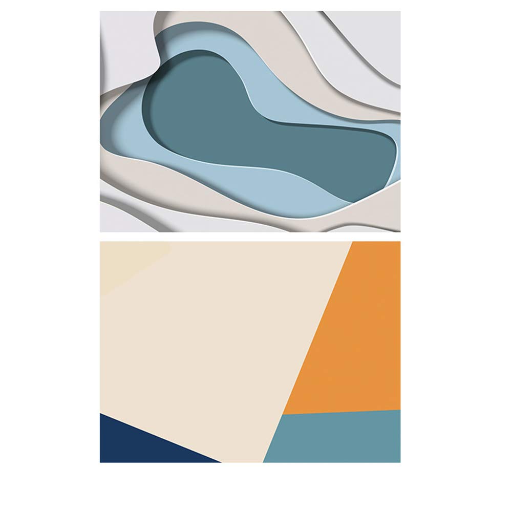 SAVIAURA 1 Sheet 2 in 1 Photography Backdrop 3D Flat Lay Tabletop Double-Sided 22x16 Photo Background PVC Wrinkle-Free for Small Products Food, Cosmetics Shoot (#11-Geometric Pattern)