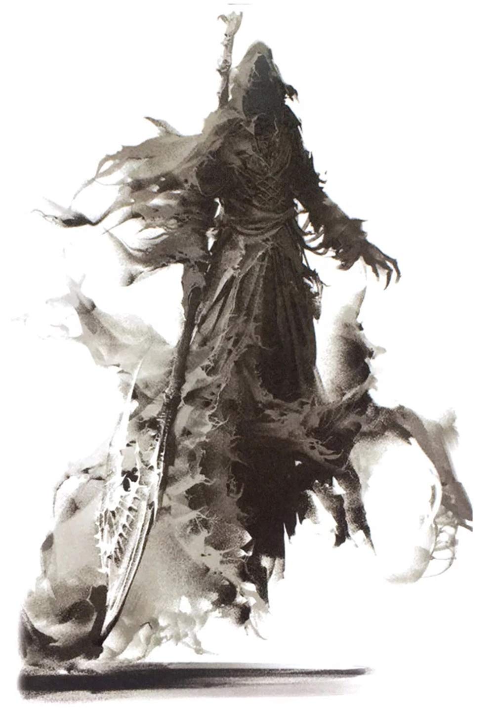 S.A.V.I 3D Temporary Tattoo Waterproof Sticker Beautiful Black Big Horse Man Face Bow Arrow Popular New Designs Size - 21x15cm (750)