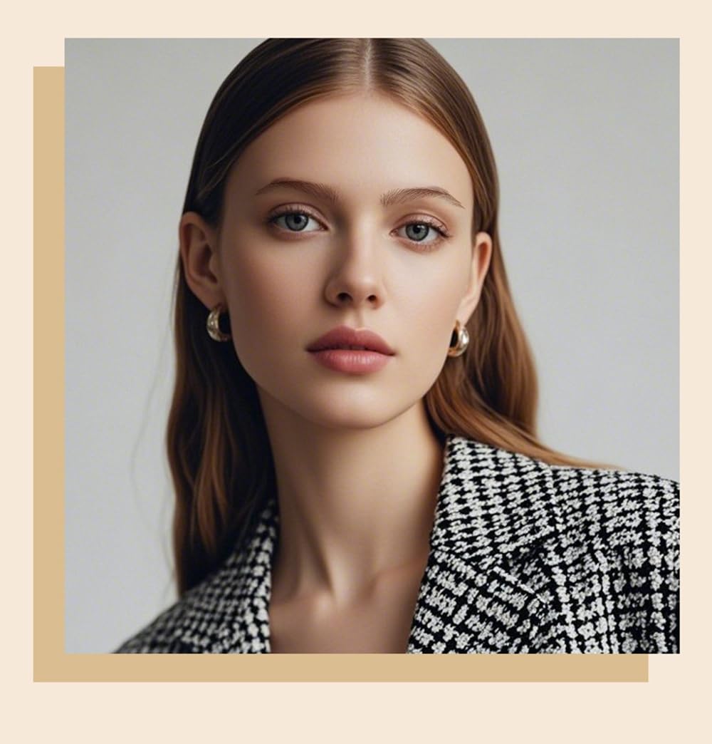 S.A.V.I 8 Pairs/1 Sheet - 6D Hair-Like Eyebrow Tattoo Stickers, Natural Brown Arch Shape, Waterproof & Sweatproof Temporary Eyebrow Patch, Safe Non-Toxic Self-Adhesive, Long-Lasting for Women & Girls (171)