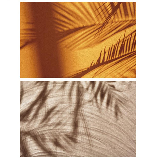 SAVIAURA 2-in-1 Tabletop Photography Backdrop - Waterproof, Double-Sided, 3D Flat Lay Design, 1 Sheet (#38 Sunny and Soft Shadow Pattern)