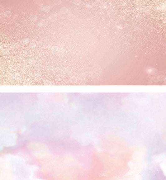 SAVIAURA 1 Sheet 2 in 1 Photography Backdrop 3D Flat Lay Tabletop Pink Color Double-Sided 34x21 Photo Background PVC Wrinkle-Free for Products, Food, Cosmetics Shoot (#9- Pink Blur Lights Pattern)