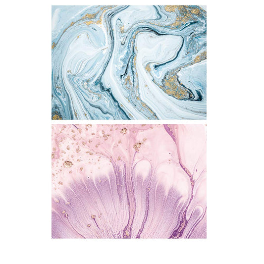 SAVIAURA 1 Sheet 2 in 1 Photography Backdrop 3D Flat Lay Tabletop Double-Sided 22x16 Photo Background PVC Wrinkle-Free for Small Products Food, Cosmetics Shoot (#32- Canvas Painitng)