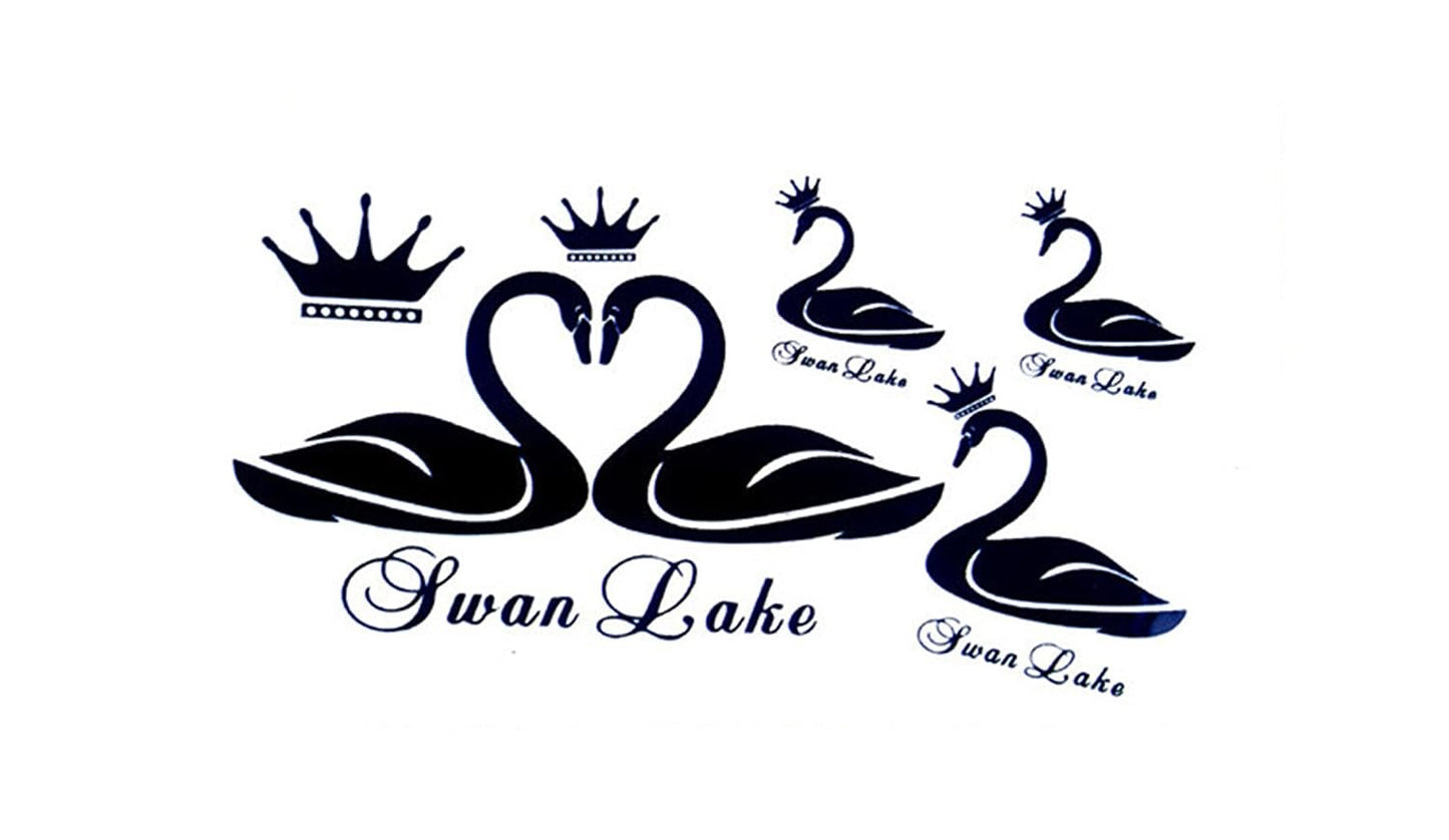 S.A.V.I 3D Temporary Tattoo Peacock Design Size 10.5x6cm - 1pc.