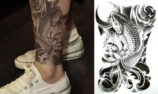 S.A.V.I Generic Unisex 3D Temporary Tattoo Fishes Sticker